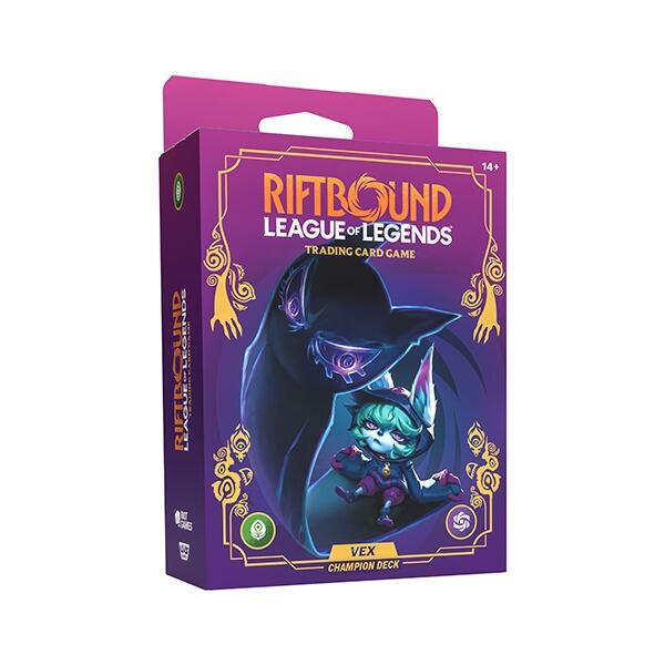 Riftbound: League of Legends TCG - Set 3: Unleashed Champion Deck - Vex - Gifts for Geeks Leicester