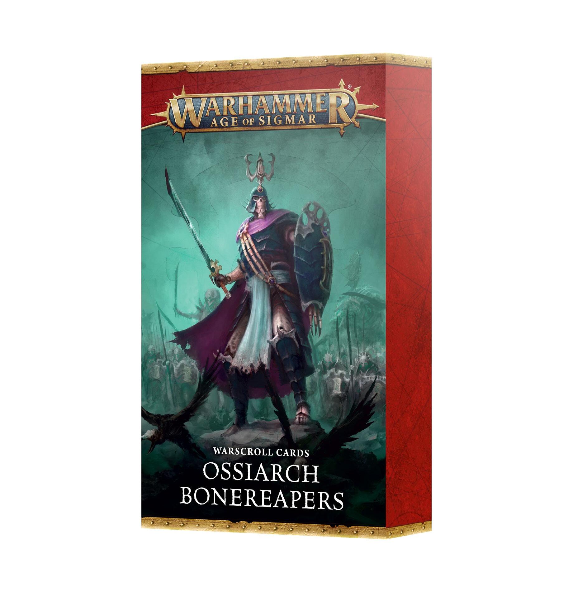 WARSCROLL CARDS:OSSIARCH BONEREAPERS ENG 2026 - Gifts for Geeks Leicester