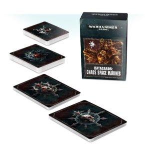 DATACARDS: CHAOS SPACE MARINES 2 (ENG) 8th Edition - Gifts for Geeks Leicester