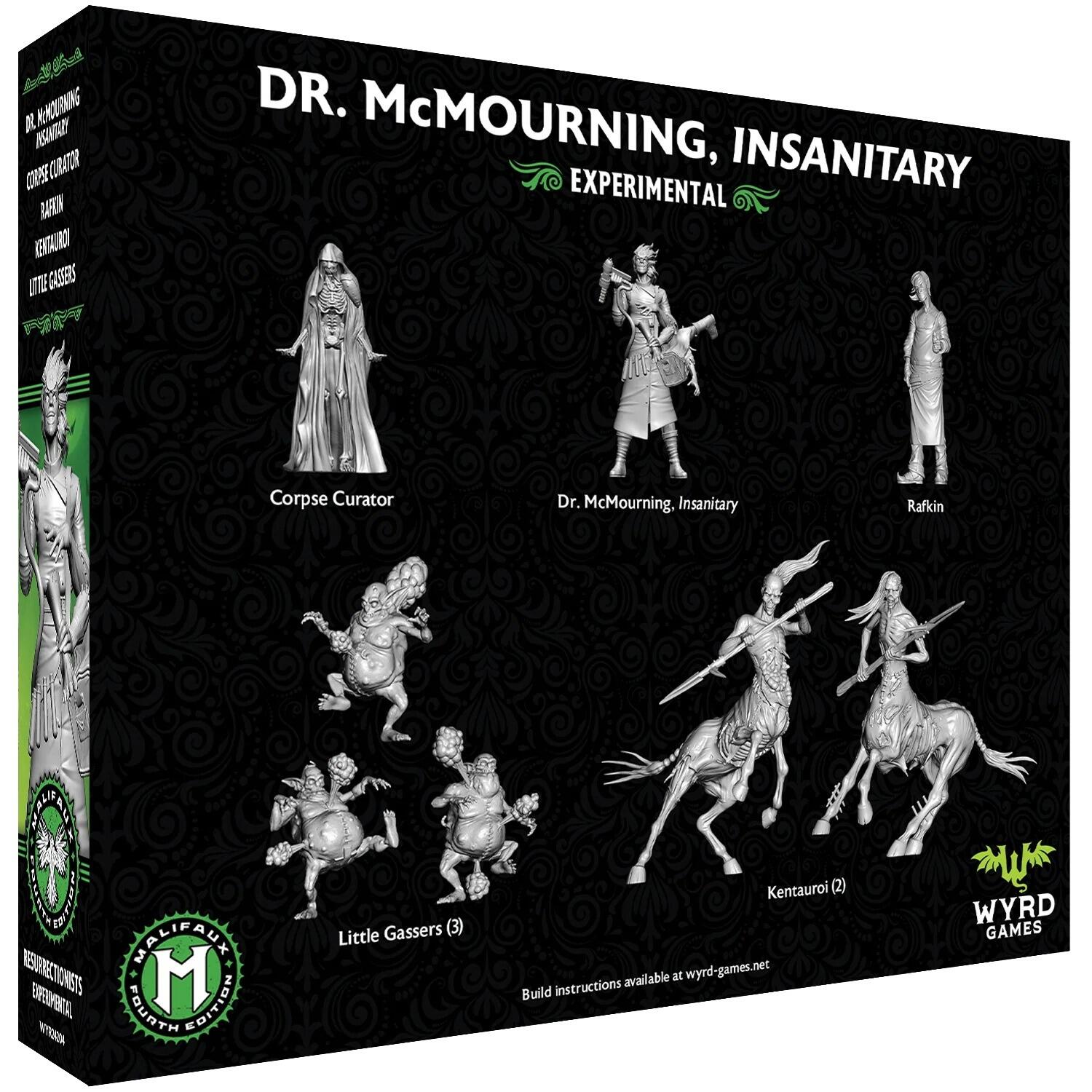 Dr. McMourning, Insanitary -Malifaux 4th Edition - Gifts for Geeks Leicester