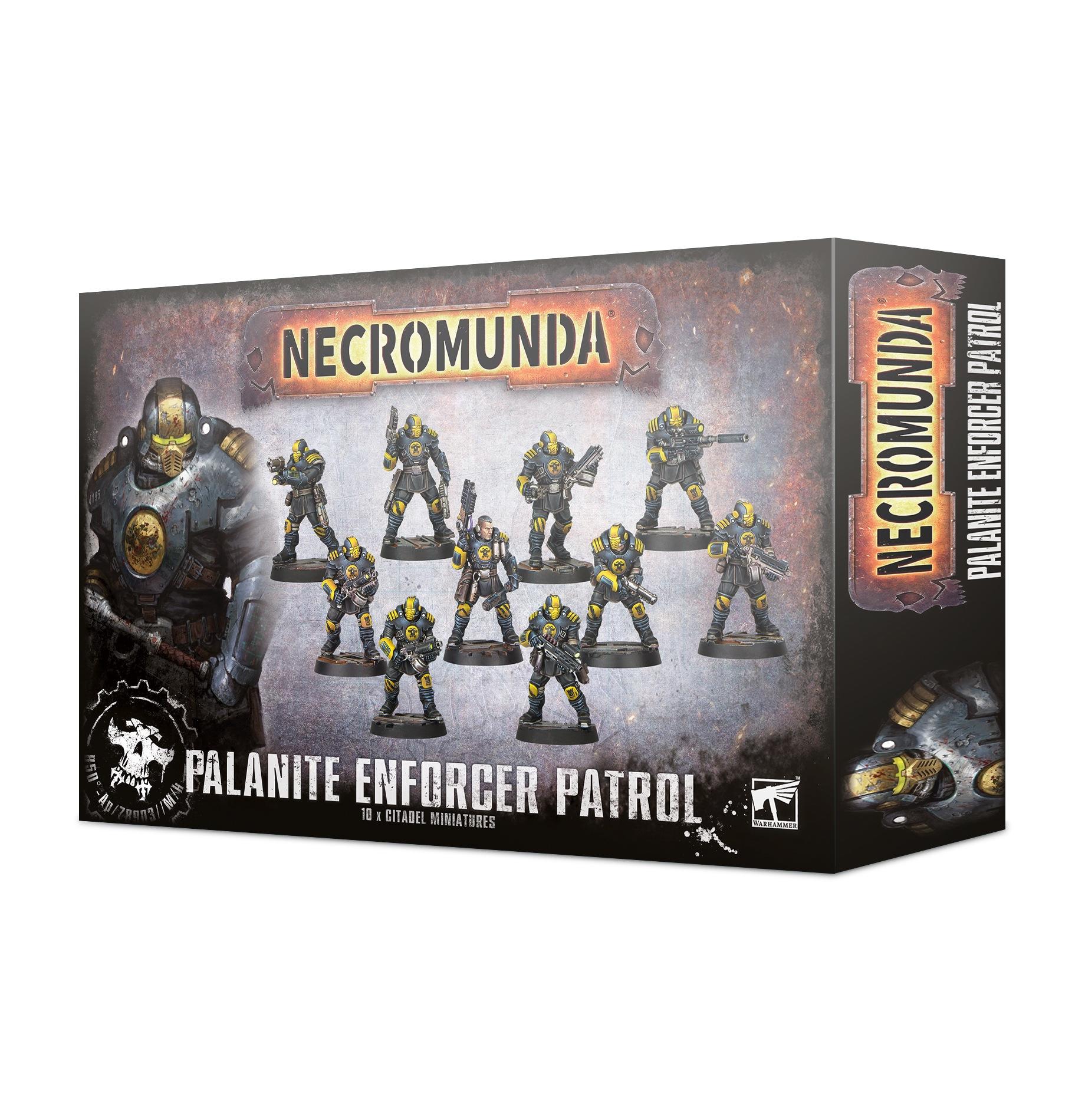 NECROMUNDA: PALANITE ENFORCER PATROL - Gifts for Geeks Leicester