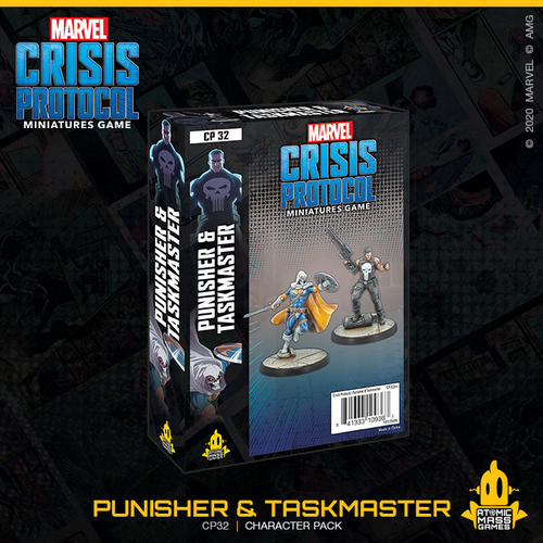 Marvel Crisis Protocol: Punisher & Taskmaster - Gifts for Geeks Leicester