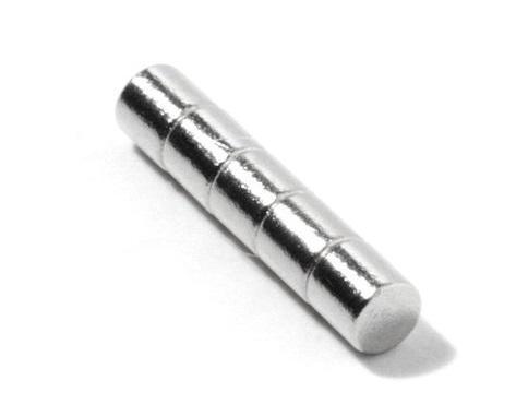 3mm x 2mm Rare Earth Disc Magnets For Models (100 pcs) thumbnail