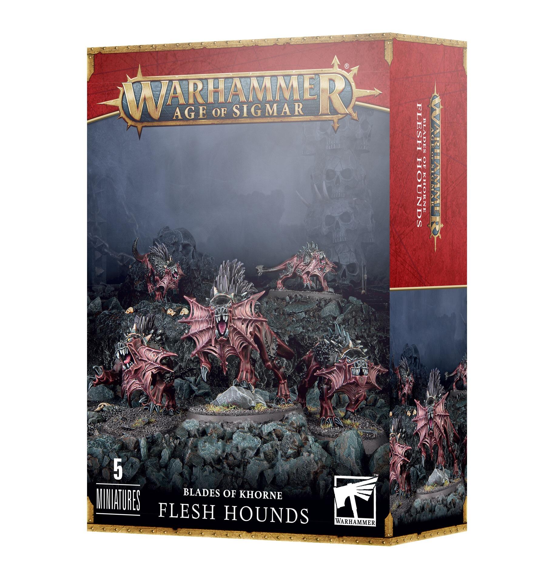 DAEMONS OF KHORNE FLESH HOUNDS - Gifts for Geeks Leicester