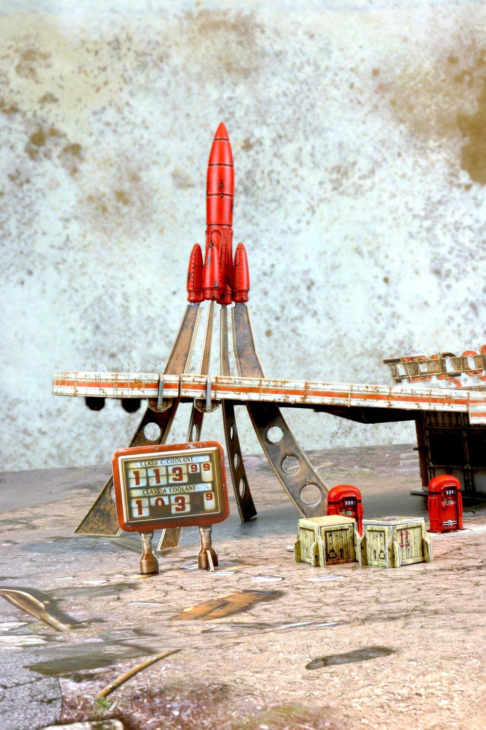 Fallout: Wasteland Warfare - Red Rocket Scenic Set thumbnail
