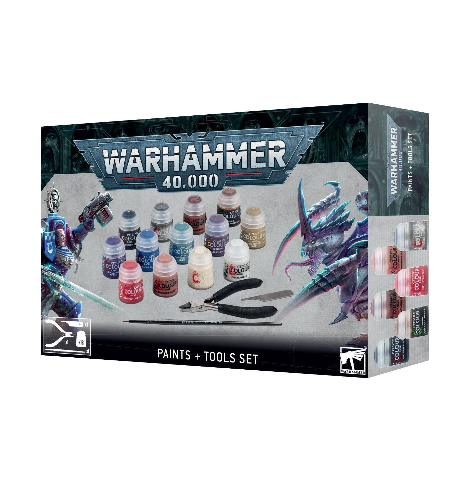 40K PAINTS + TOOLS ENG/SPA/PORT/LATV/ROM - Gifts for Geeks Leicester