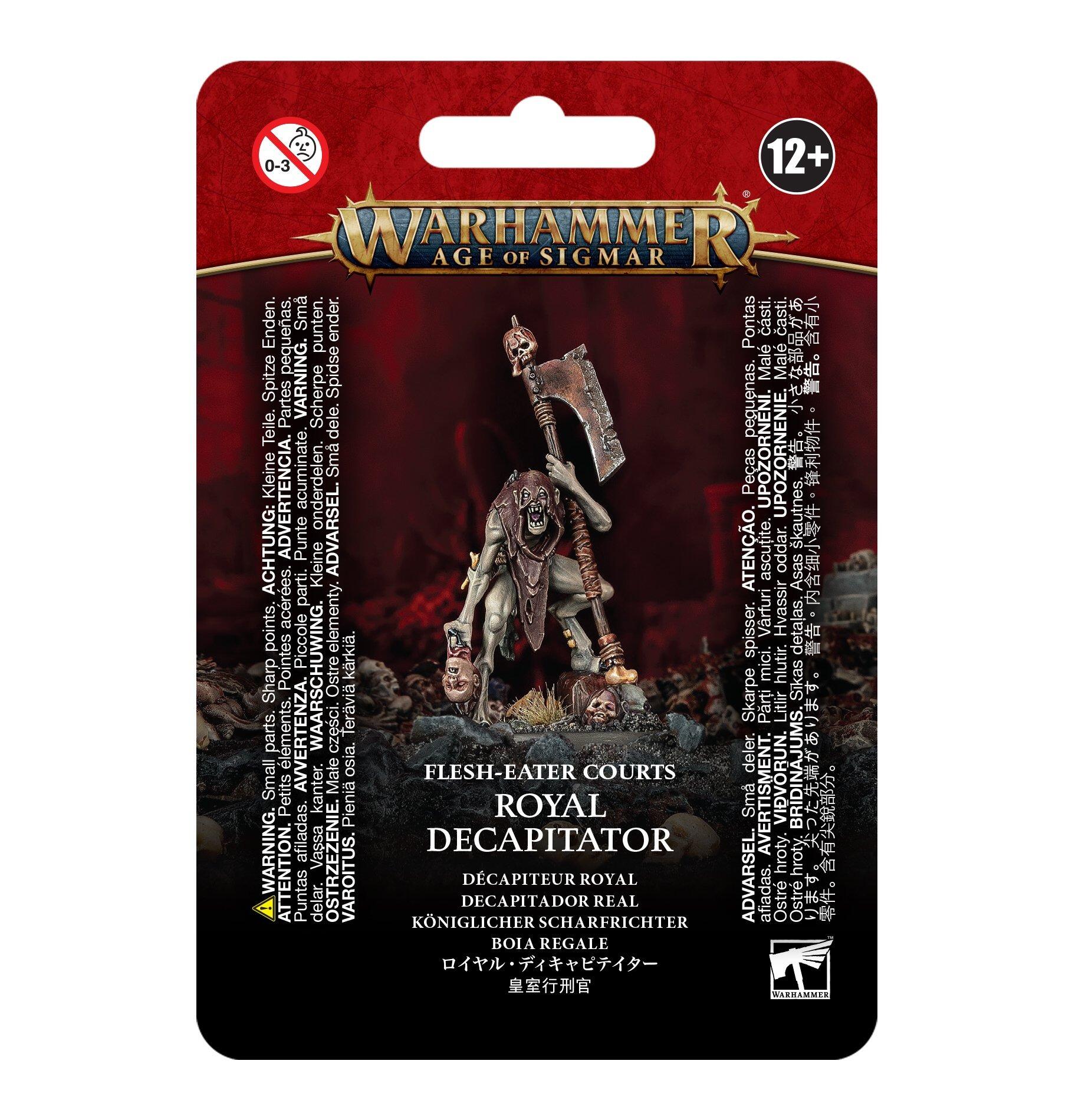 FLESH-EATER COURTS: ROYAL DECAPITATOR - Gifts for Geeks Leicester