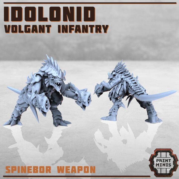 Idolonid - Volgant Infantry Sci-fi Insect Warrior Spiders - Gifts for Geeks Leicester