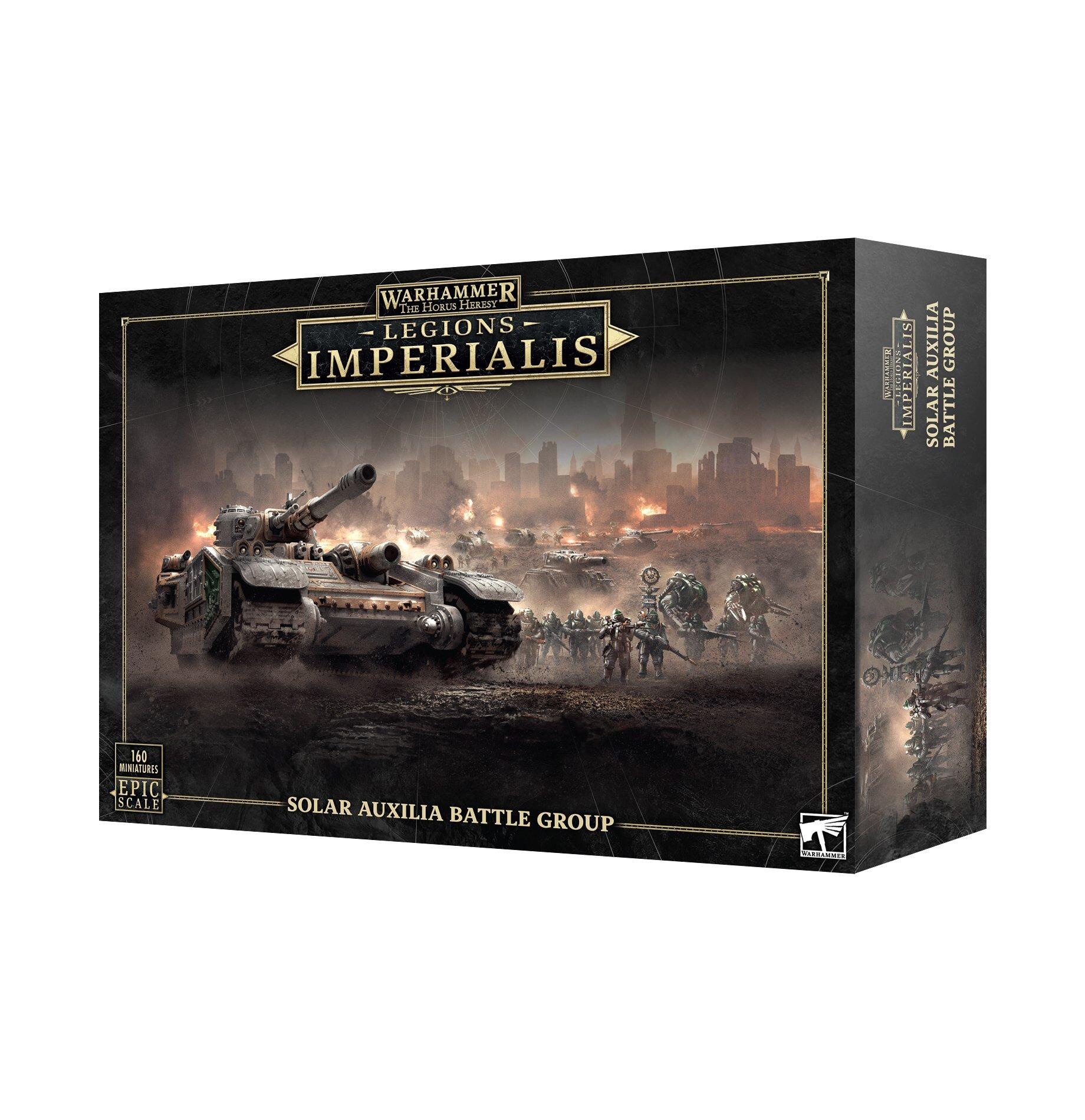 LEGIONS IMPERIALIS: SOLAR AUXILIA BATTLE GROUP - Gifts for Geeks Leicester