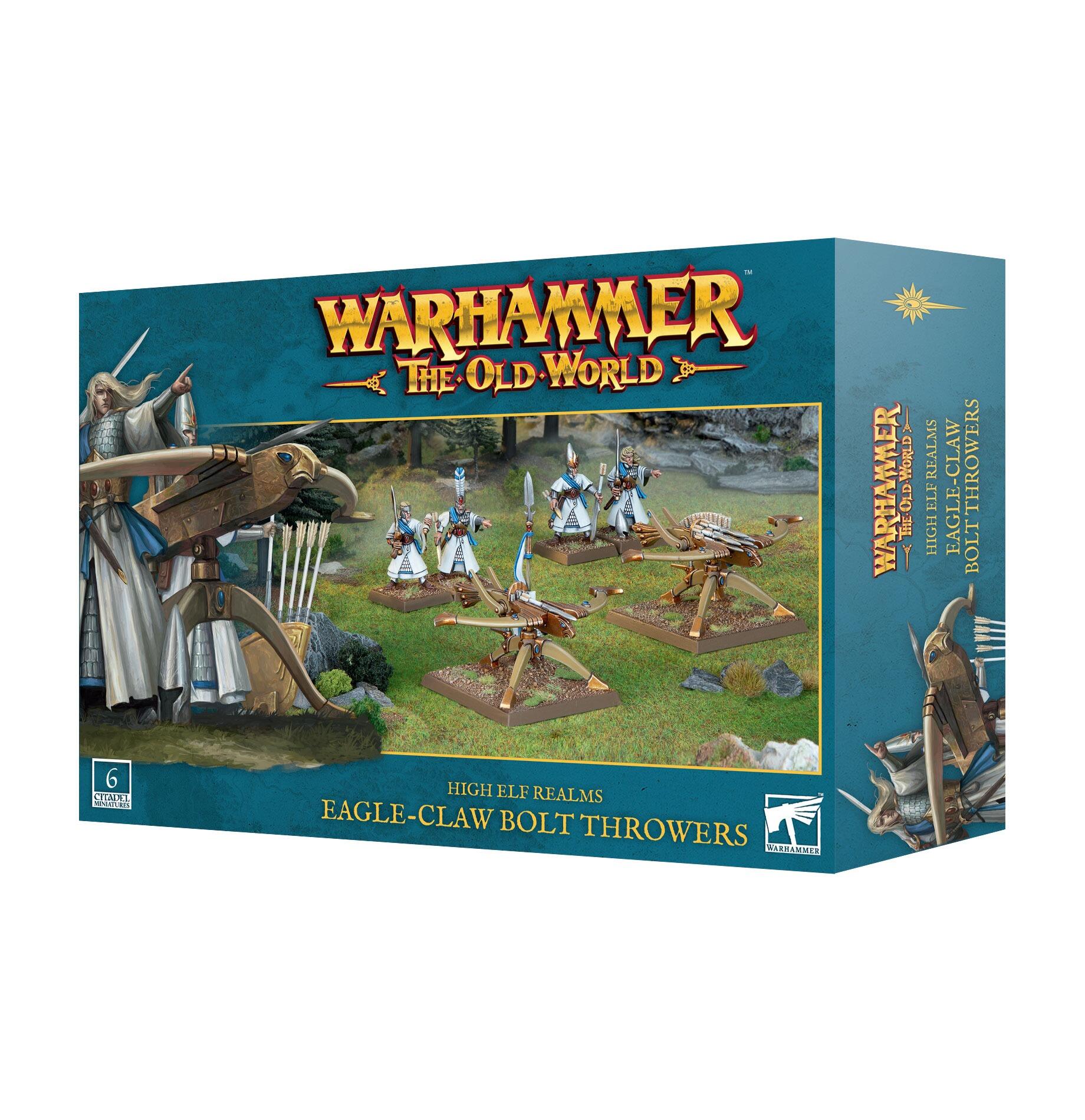 HIGH ELF REALMS:EAGLE CLAW BOLT THROWERS - Gifts for Geeks Leicester