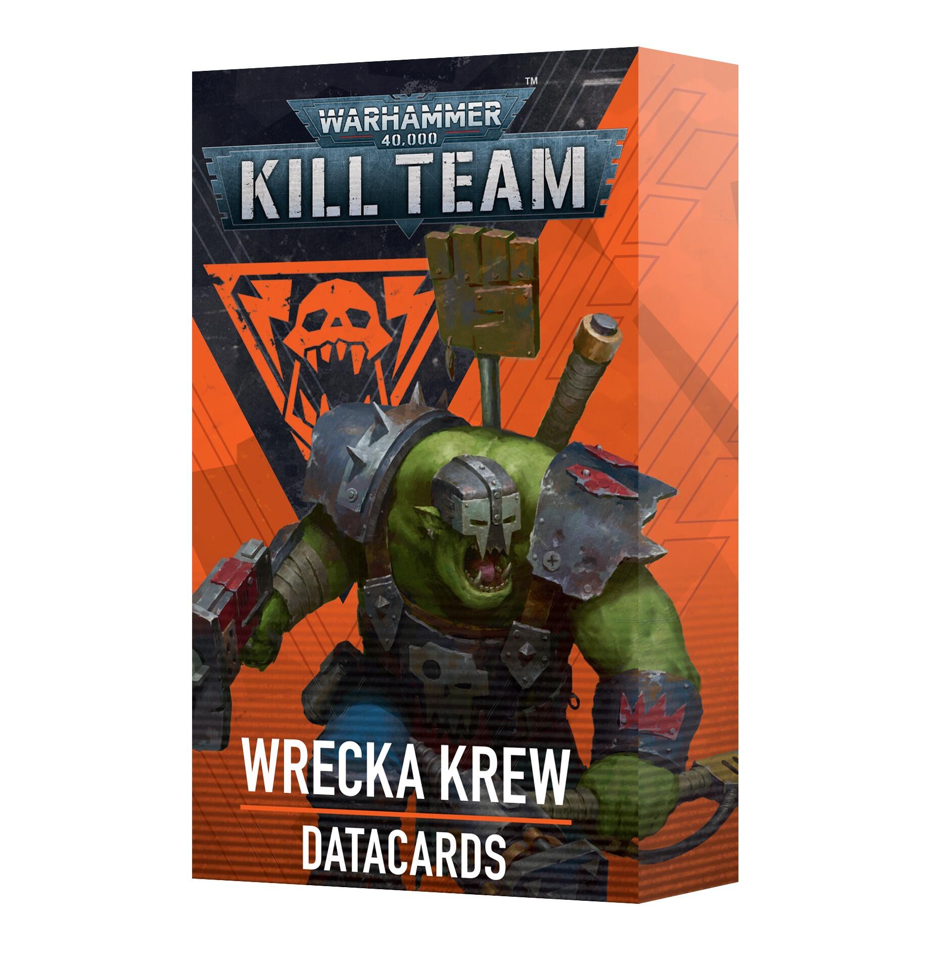 KILL TEAM DATACARDS: WRECKA KREW (ENG) - Gifts for Geeks Leicester