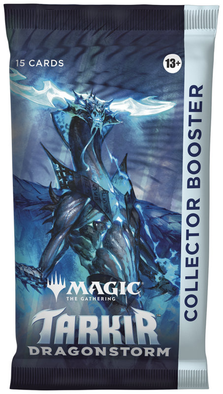 MTG Tarkir Dragonstorm Sealed Collector Booster Pack - Gifts for Geeks Leicester