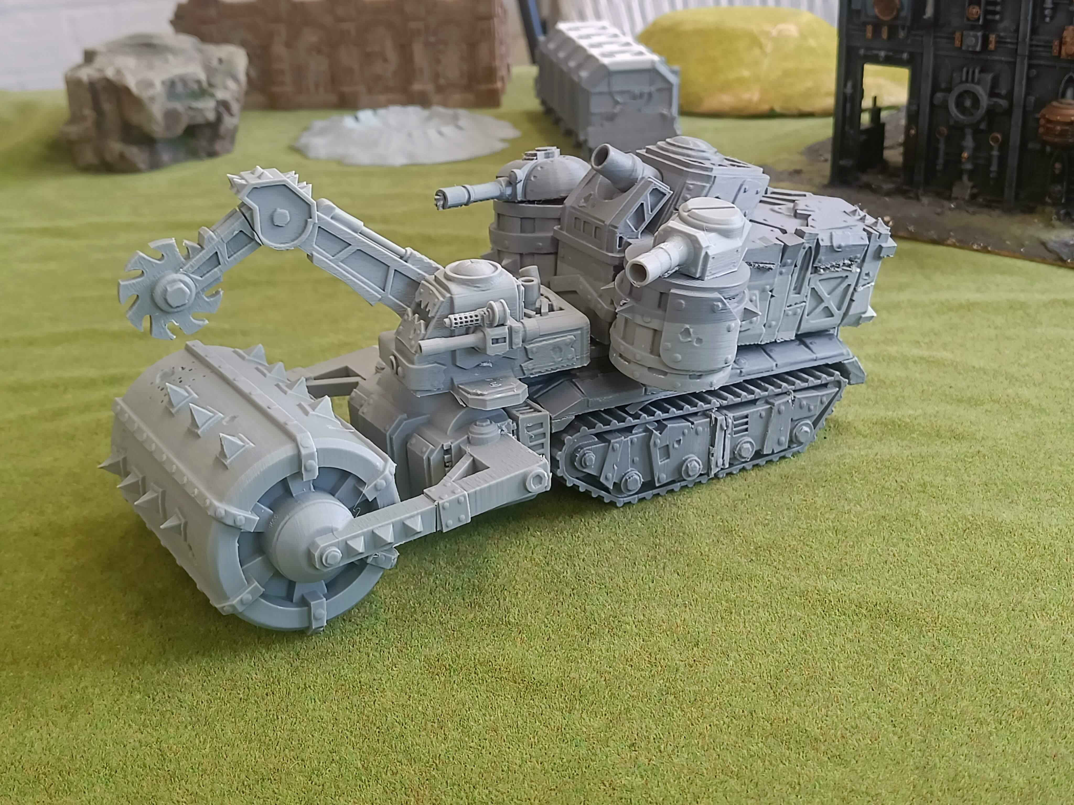 Orc or Dystopian Super Heavy Transport APC Truck Ver -2 thumbnail