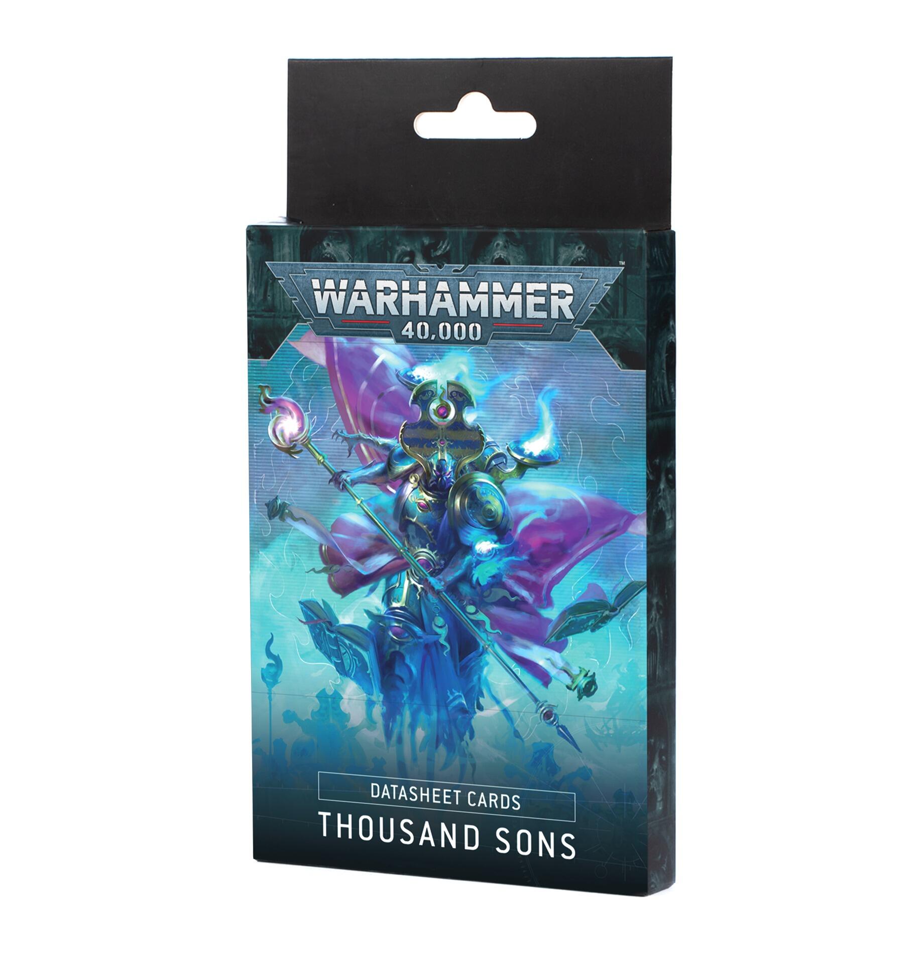 DATASHEET CARDS: THOUSAND SONS (ENGLISH) 2025 thumbnail