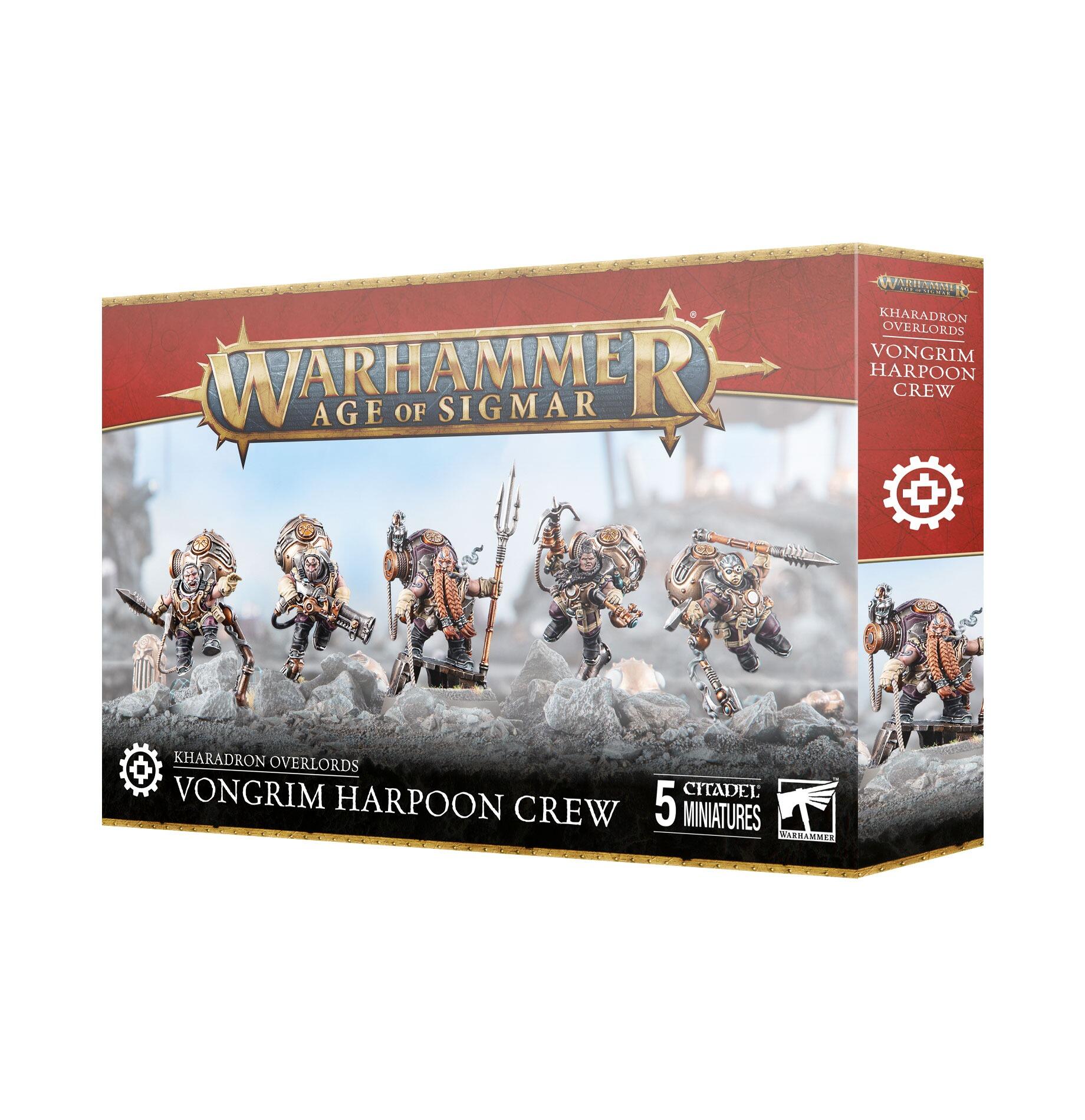 KHARADRON OVERLORDS: VONGRIM HARPOON CREW 2025 - Gifts for Geeks Leicester