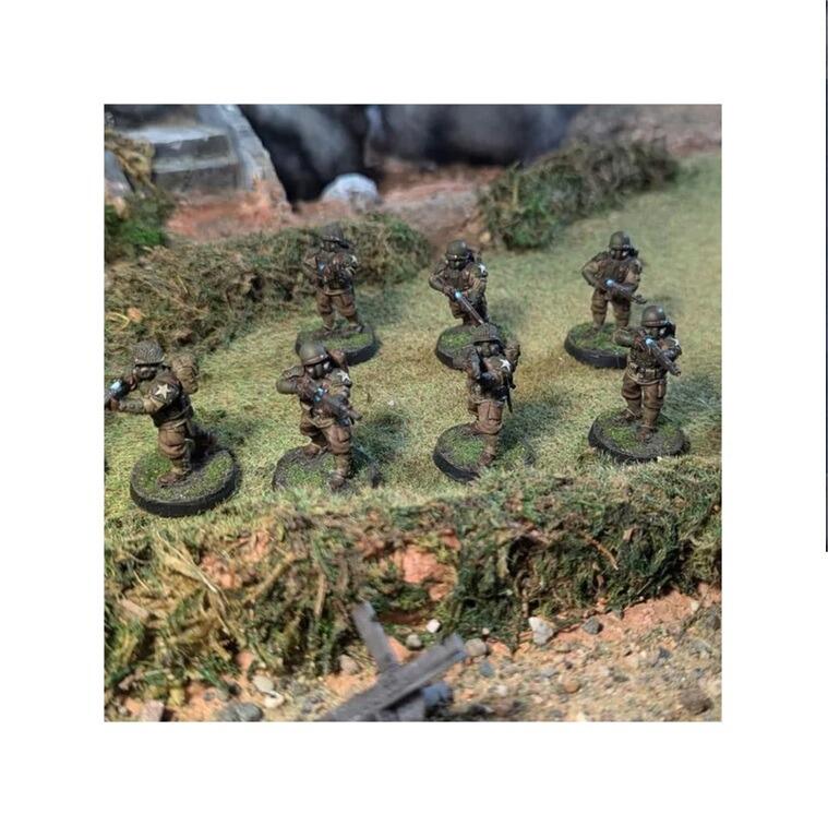 Marcher: United States Infantry - 20 hard-plastic infantry Dieselpunk Infantry thumbnail