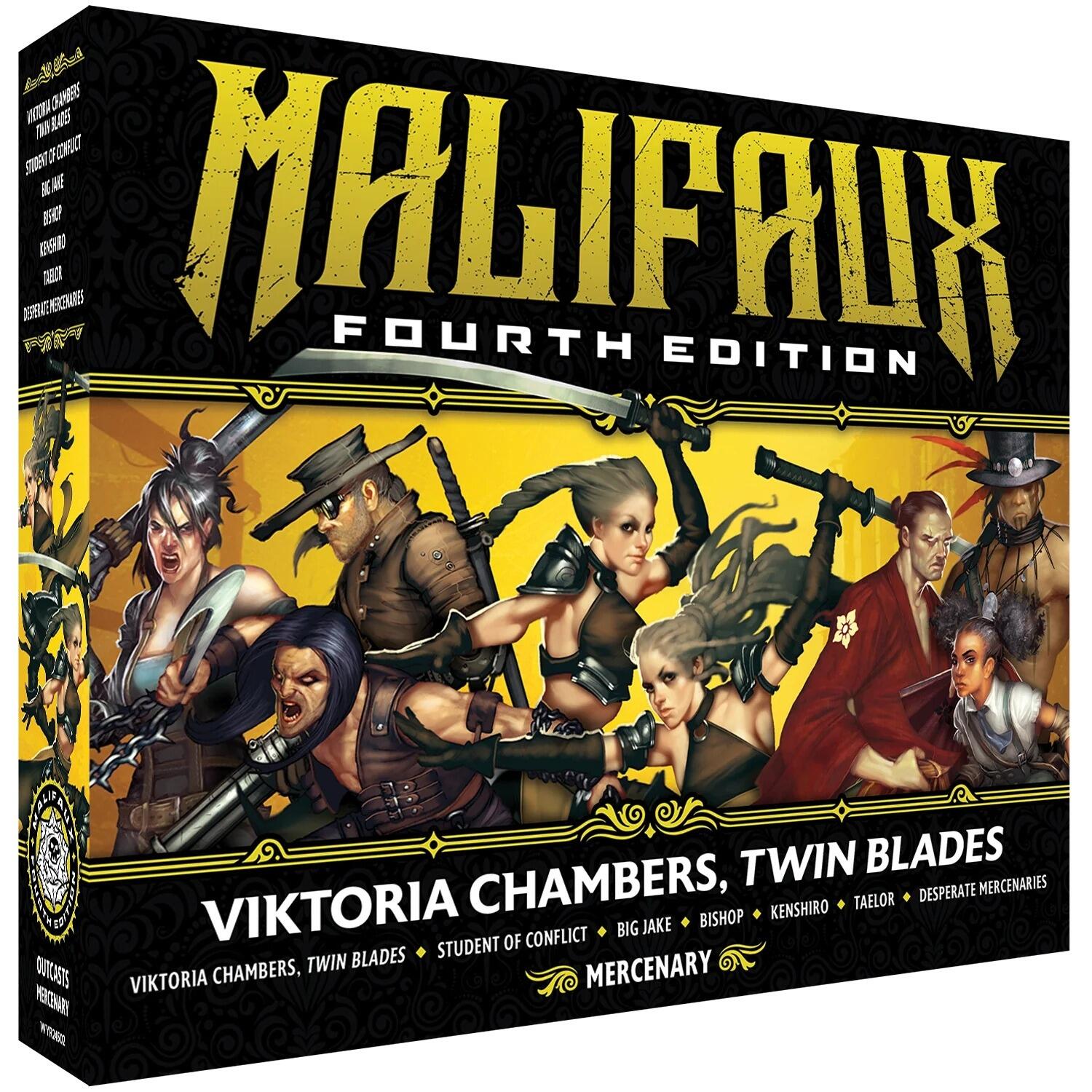 Viktoria Chambers, Twin Blades - Malifaux 4th Edition - Gifts for Geeks Leicester