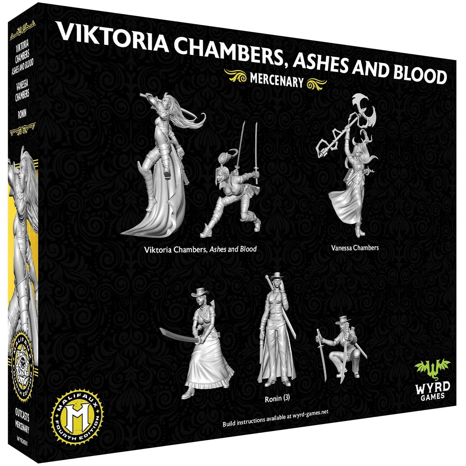 Viktoria Chambers, Ashes and Blood - Malifaux 4th Edition - Gifts for Geeks Leicester