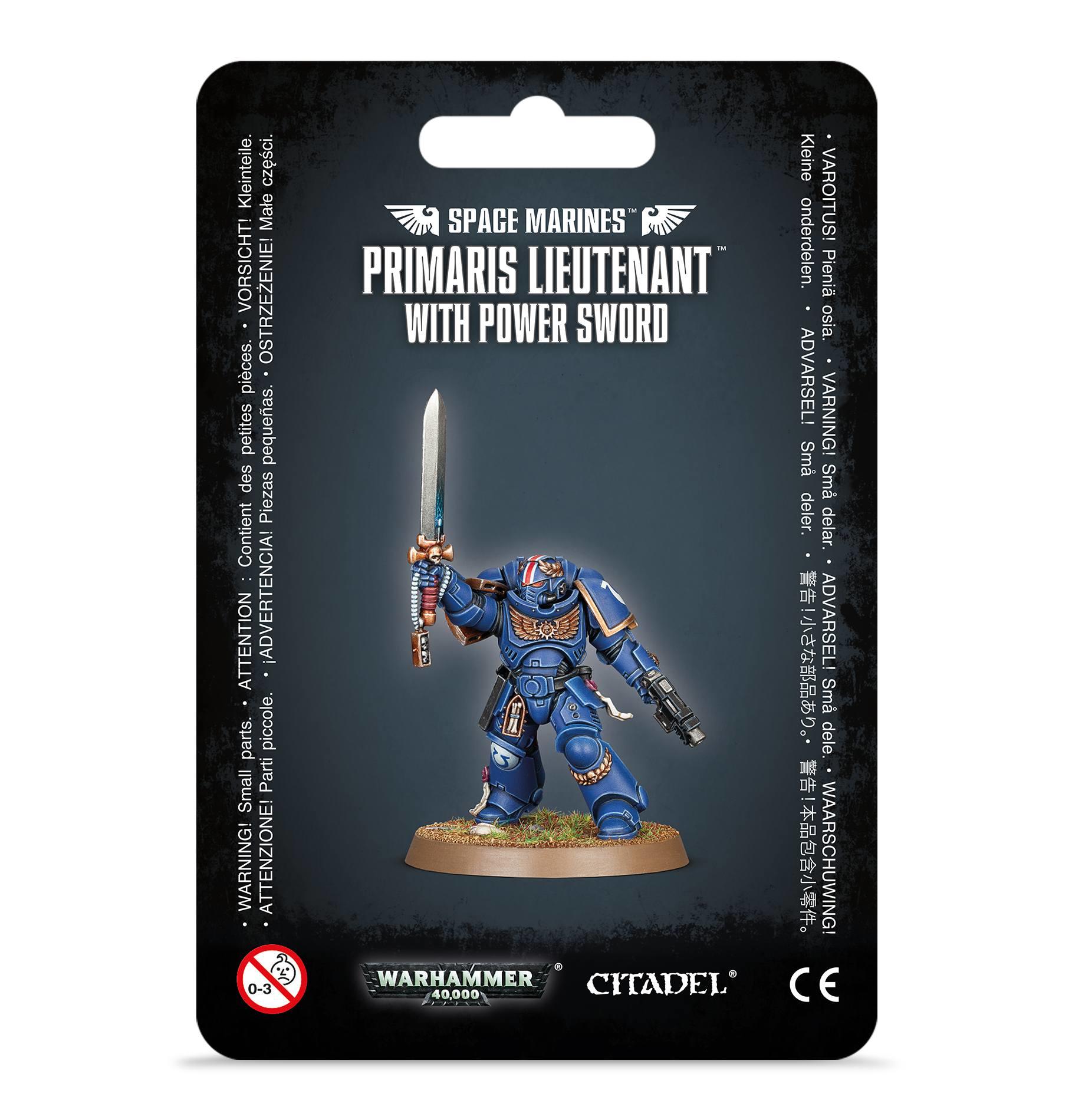 Space Marine Primaris Lieutenant With Power Sword thumbnail