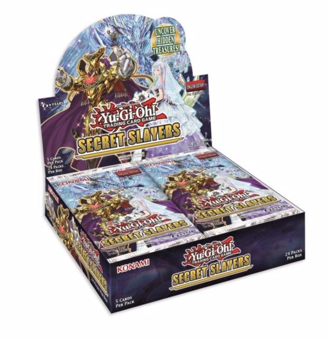 YGO TCG: Secret Slayers Booster Box - 1st Edition & Lost Art Promo thumbnail