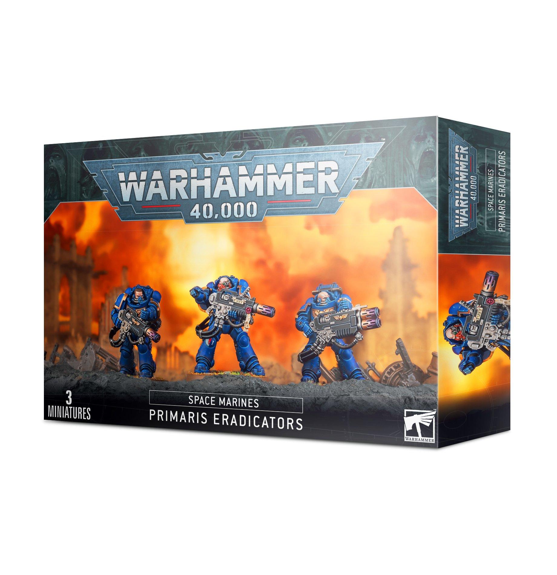 Warhammer 40k Space Marine Primaris Eradicators - Gifts for Geeks Leicester