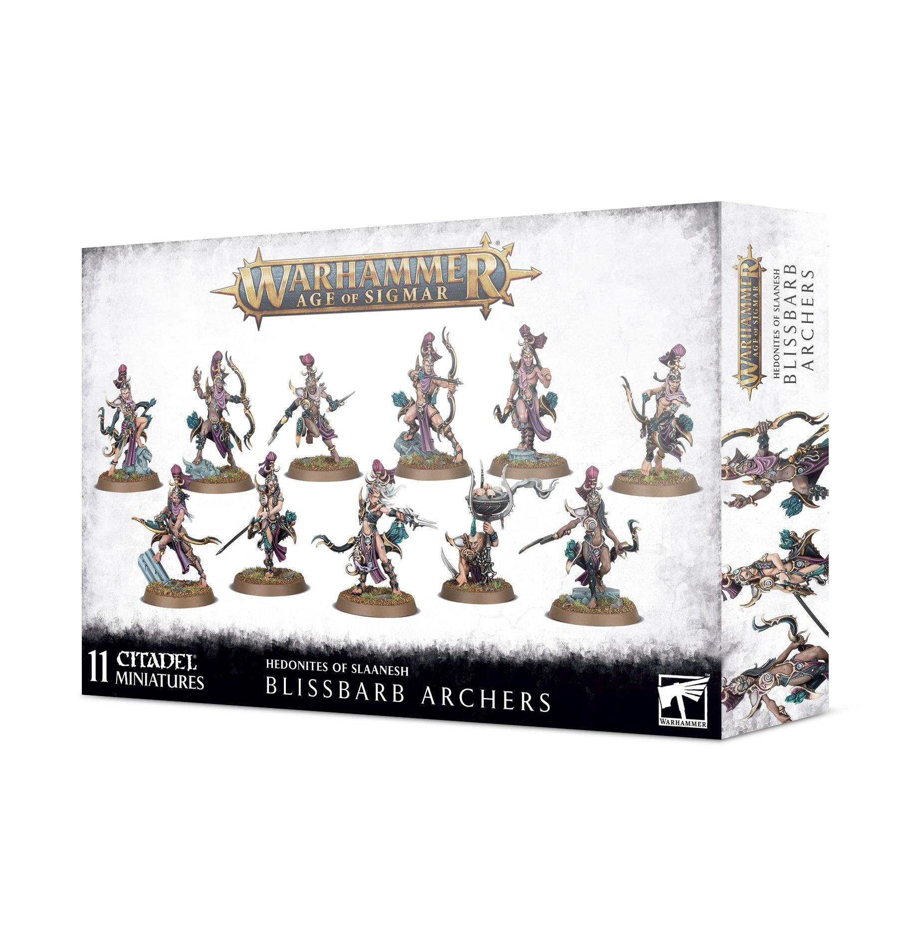 HEDONITES OF SLAANESH: BLISSBARB ARCHERS - Gifts for Geeks Leicester