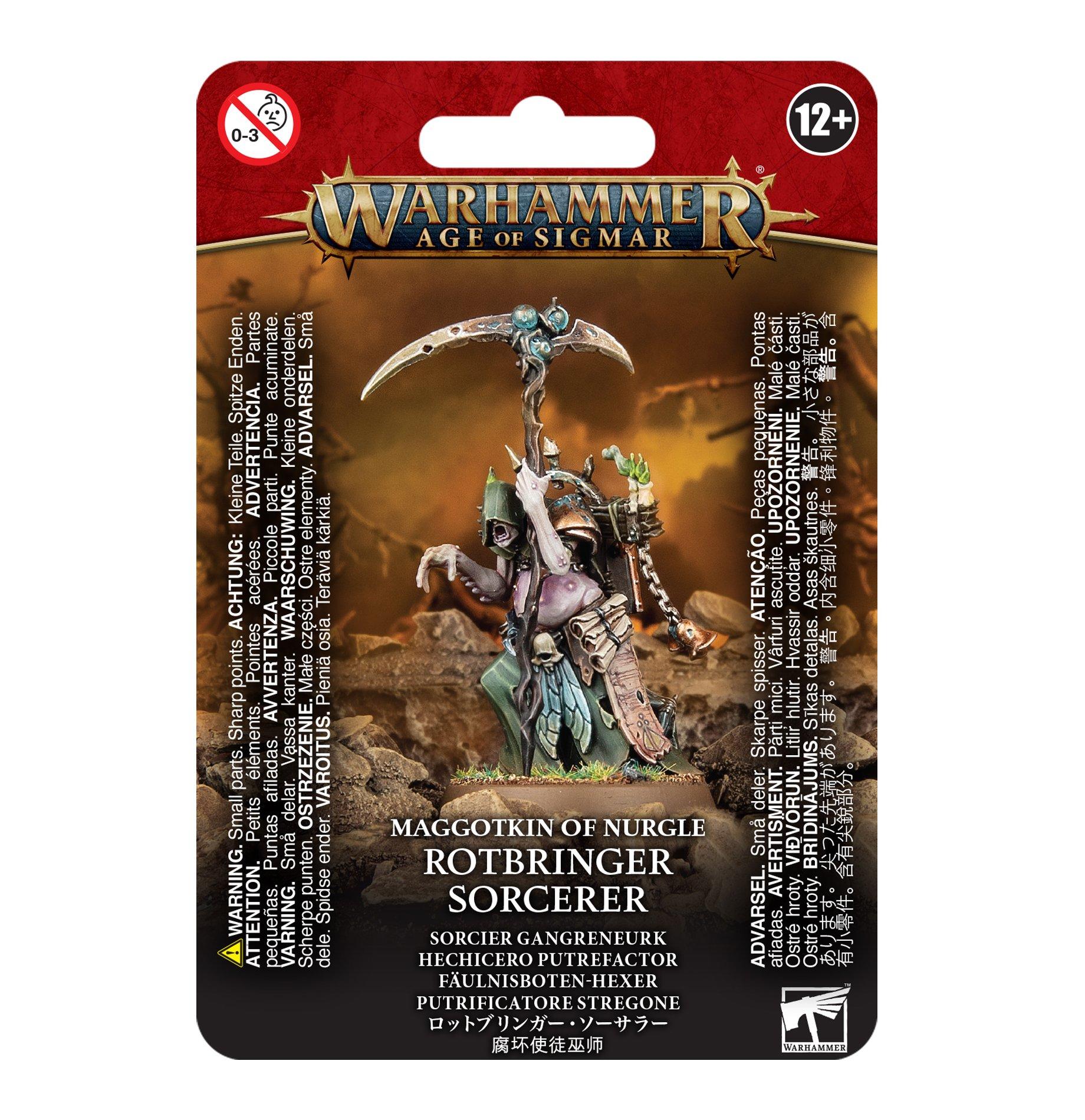 Maggotkin Of Nurgle: Rotbringer Sorcerer - Gifts for Geeks Leicester