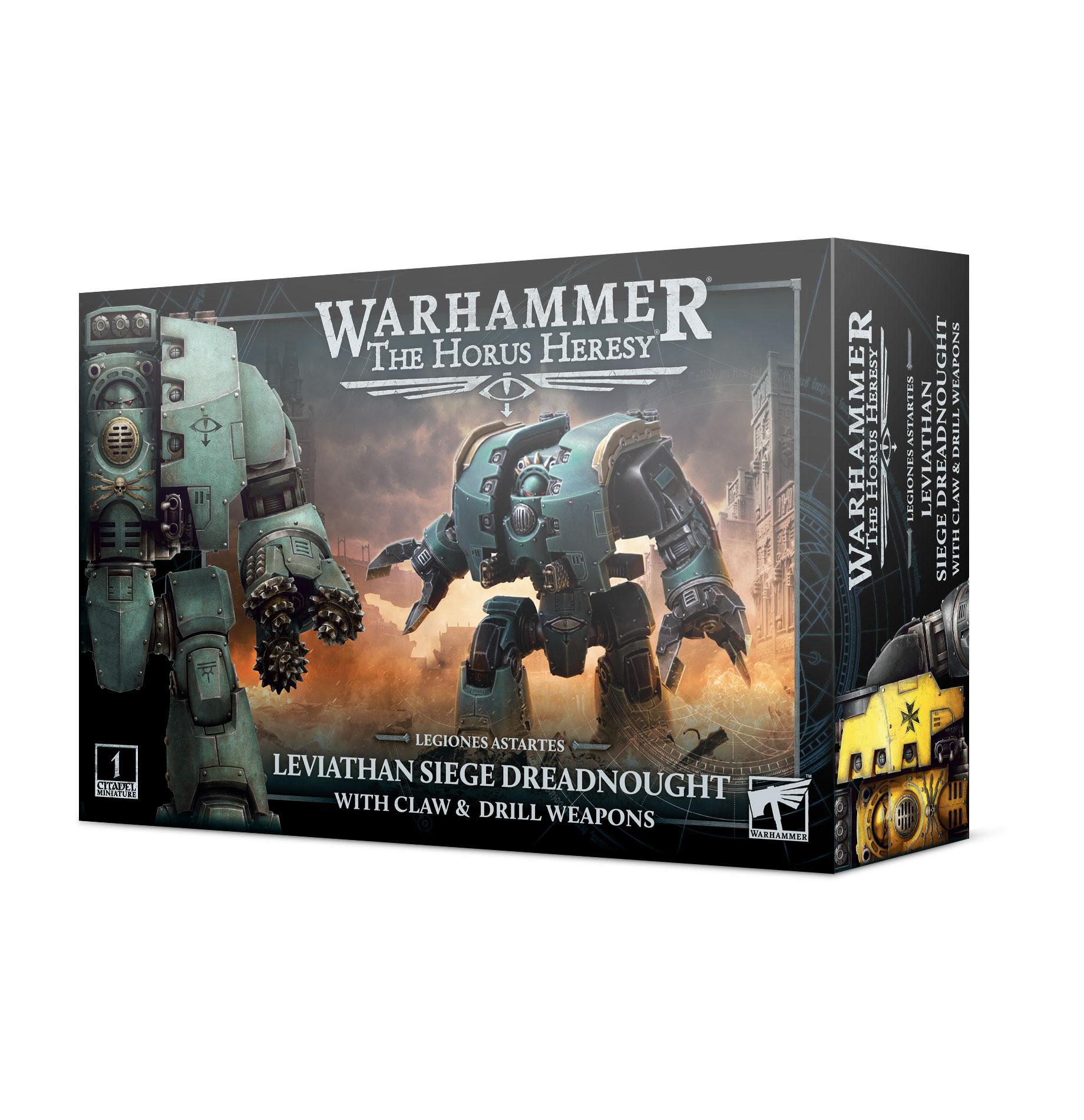 Legiones Astartes: Leviathan Dreadnought with Claws/Drills - Gifts for Geeks Leicester