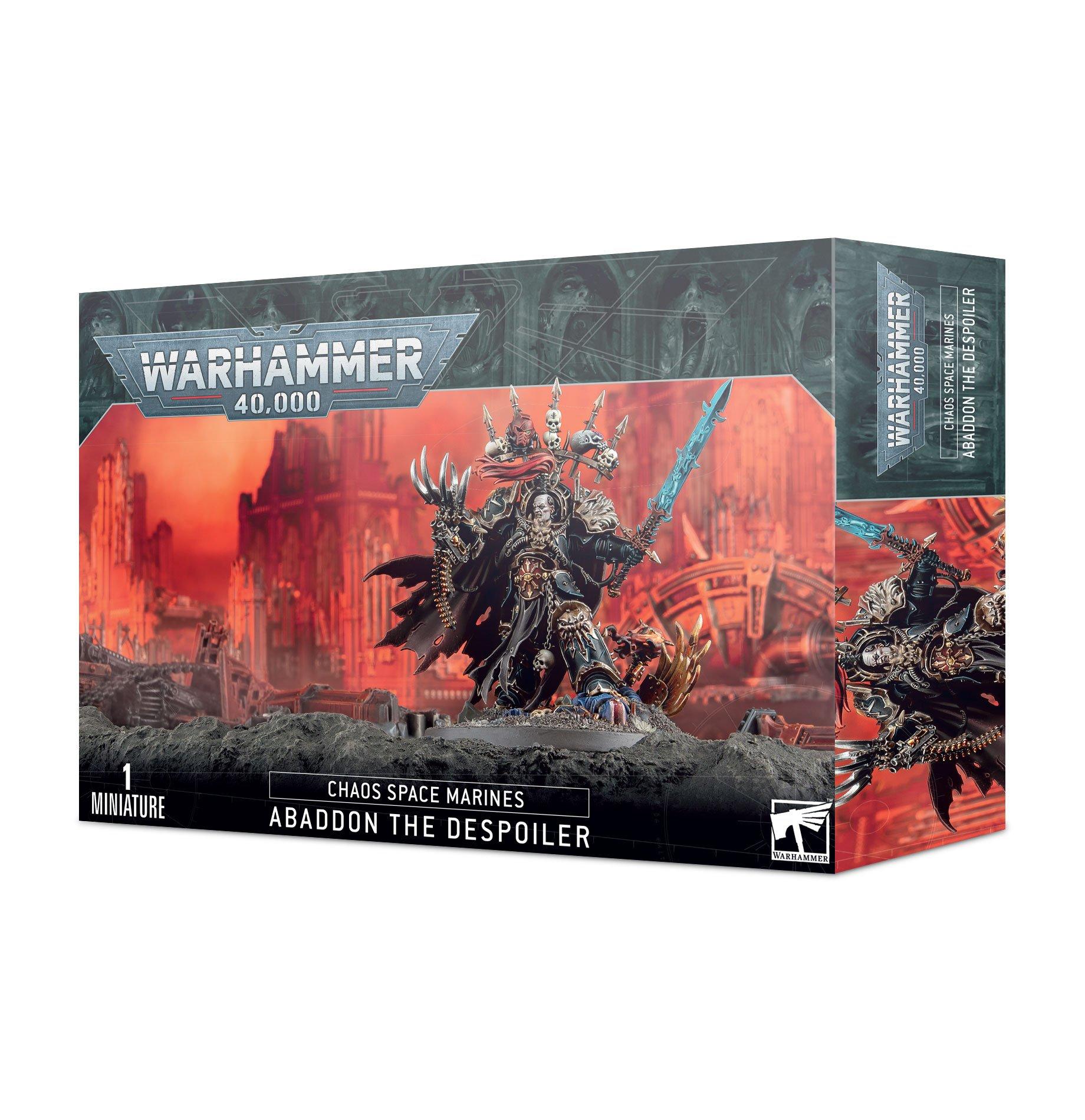 CHAOS Space MARINES ABADDON THE DESPOILER - Gifts for Geeks Leicester