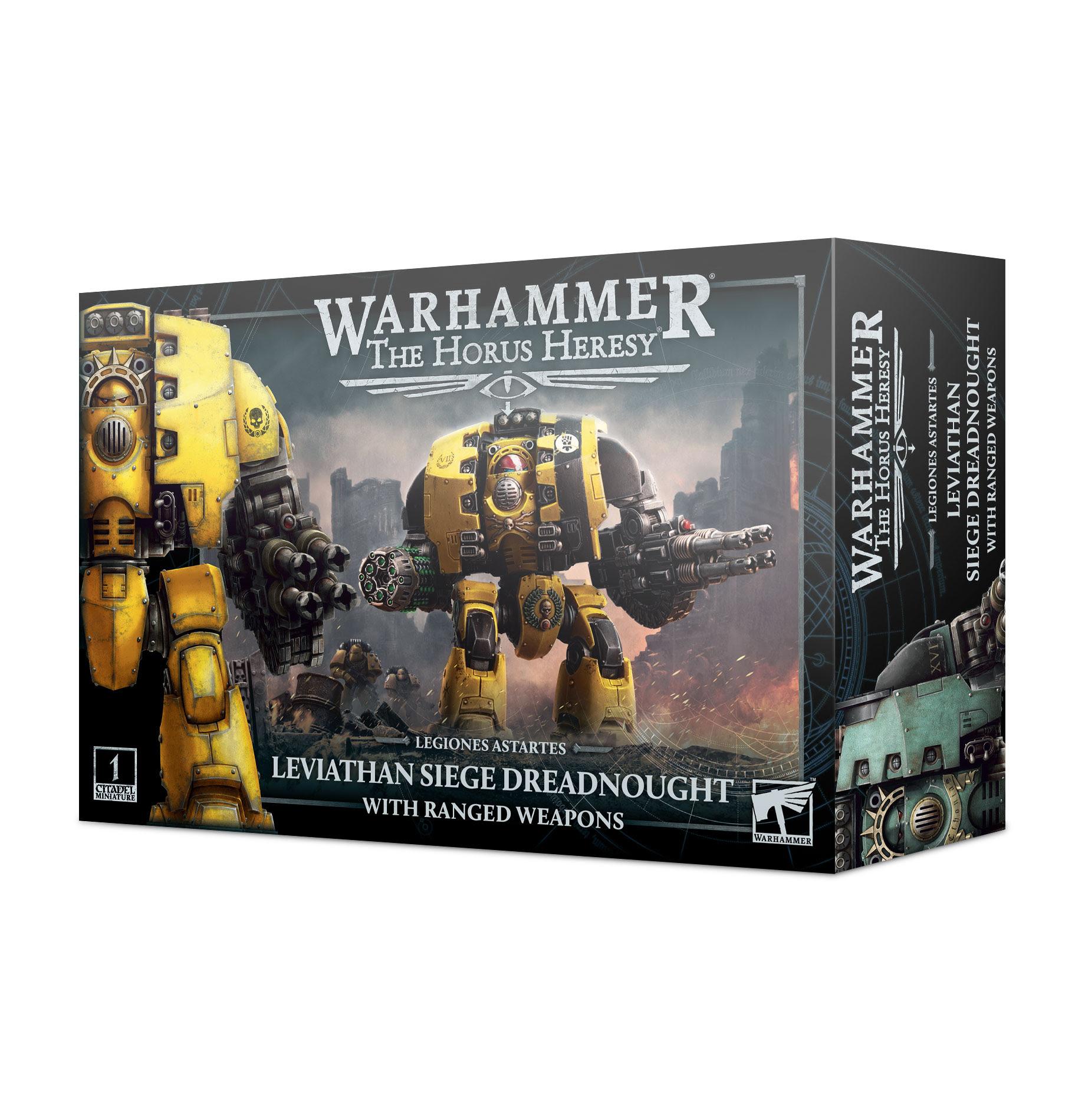 Legiones Astartes: Leviathan Dreadnought with Ranged Weapons - Gifts for Geeks Leicester