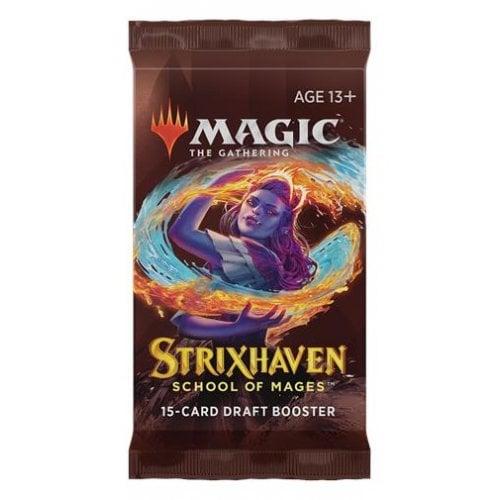 MTG Strixhaven: School of Mages Sealed Draft Booster Pack - Gifts for Geeks Leicester