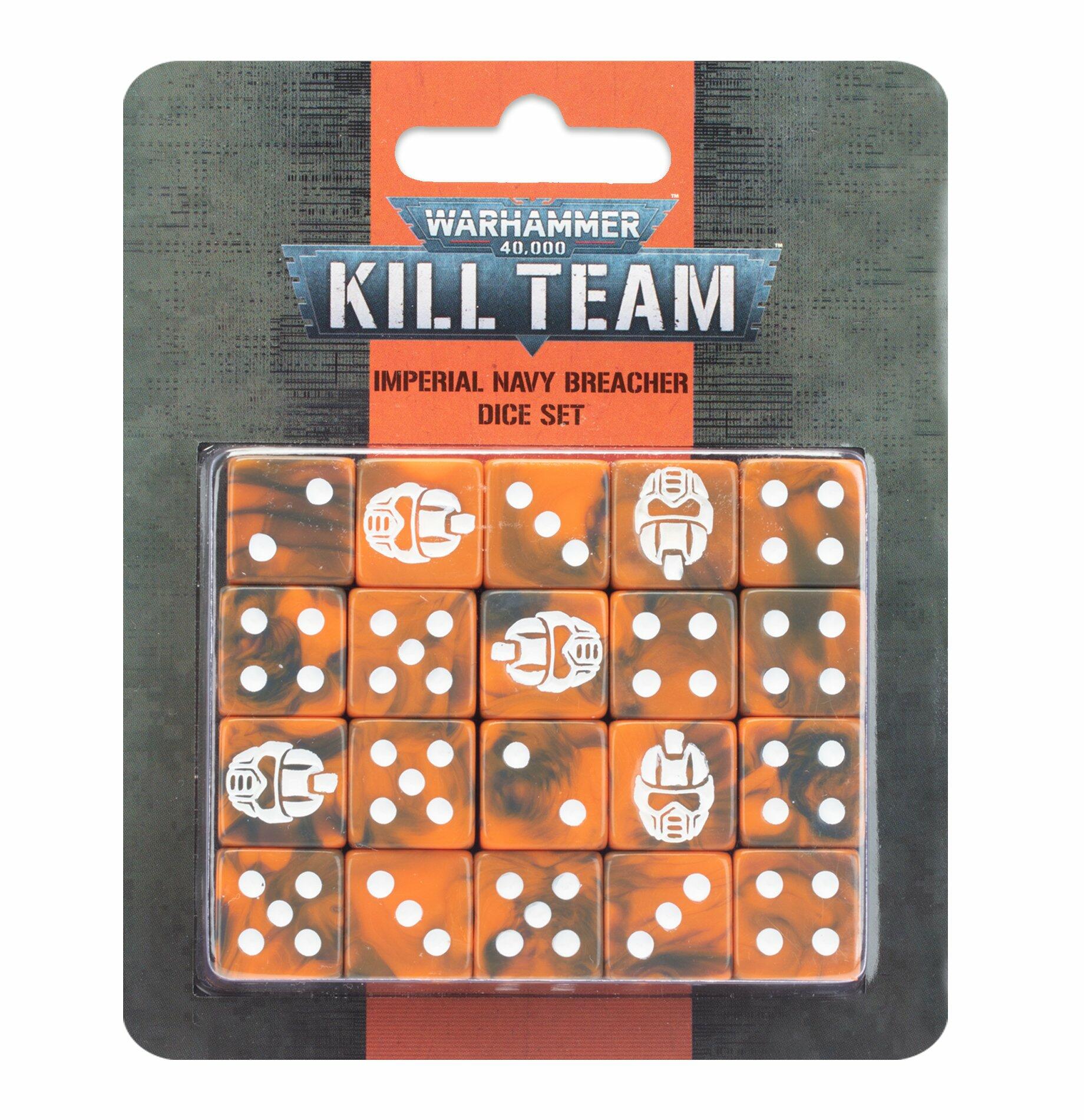 KILL TEAM: IMPERIAL NAVY BREACHER DICE - Gifts for Geeks Leicester