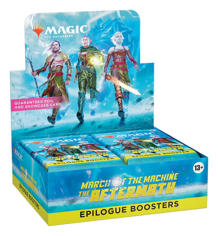 Magic the Gathering: March of the Machine: The Aftermath - Epilogue Booster Box - Gifts for Geeks Leicester