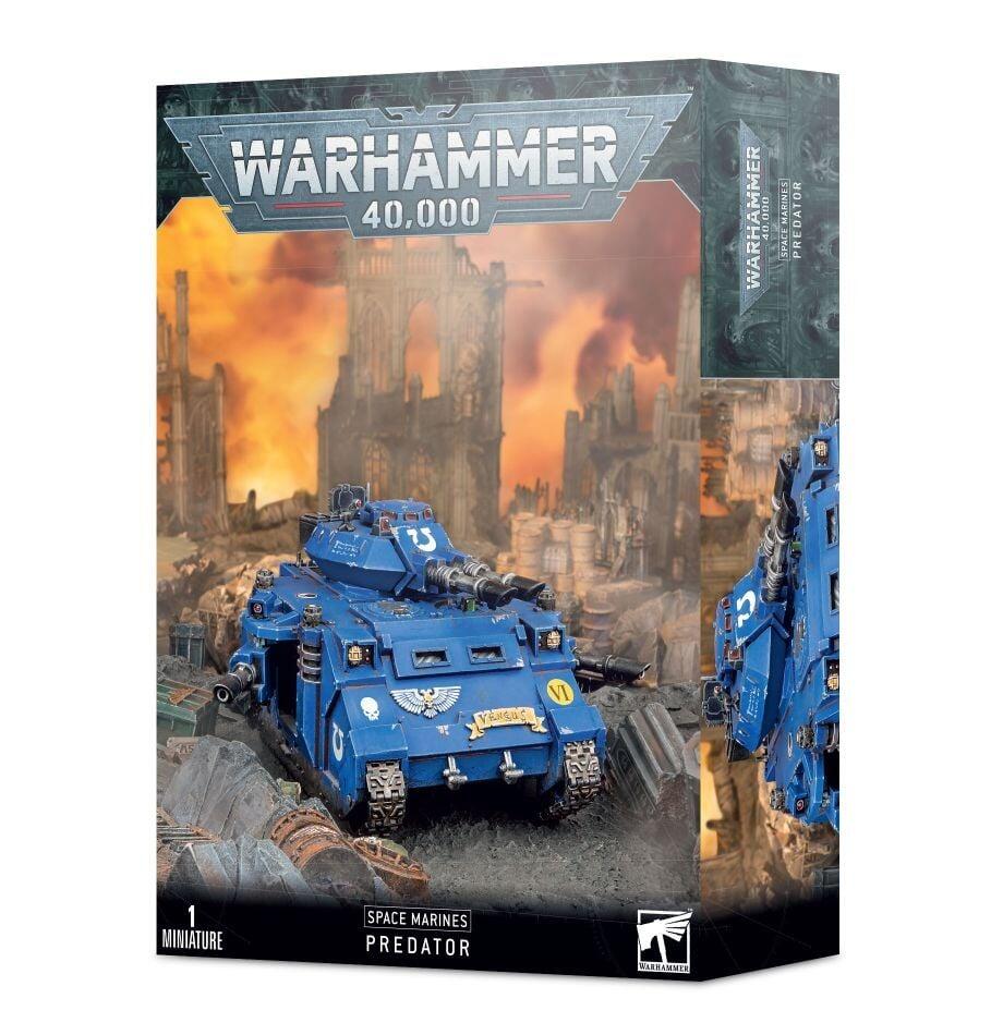 Space Marine Predator Tank Boxed Set thumbnail