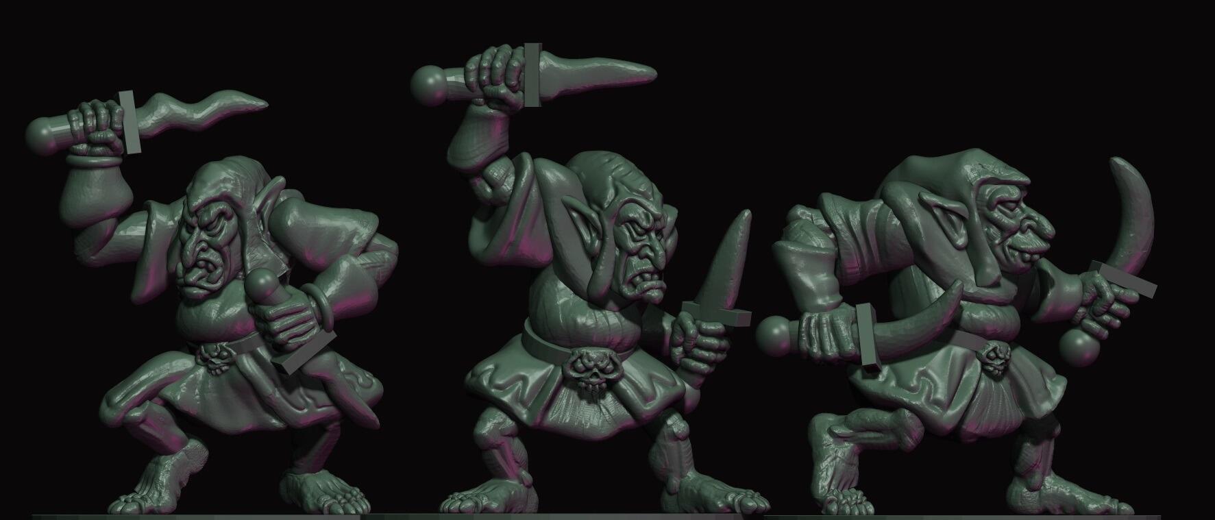 Fabelzel's Hobgoblin Sneaky Gitz Backstabbers (QTY 3) - Gifts for Geeks Leicester