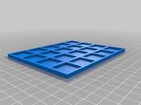Regiment Movement Trays for 20mm Square Based Troops - Gifts for Geeks Leicester