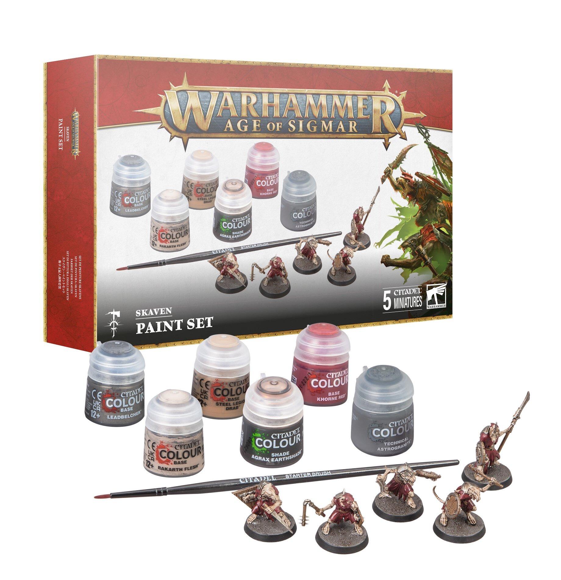 AOS SKAVEN + PAINT SET 4th Ed thumbnail