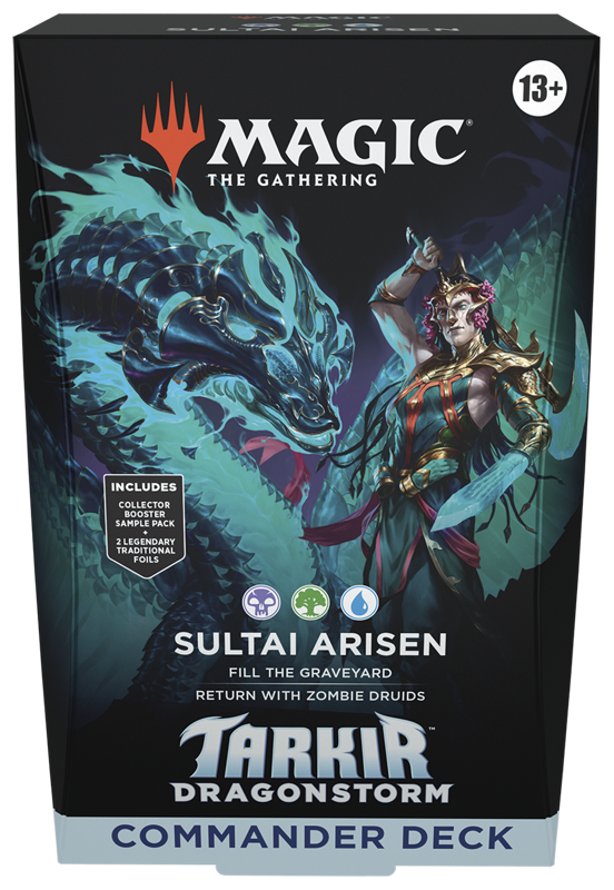 MTG Tarkir Dragonstorm Commander Deck: Sultai Arisen - Gifts for Geeks Leicester