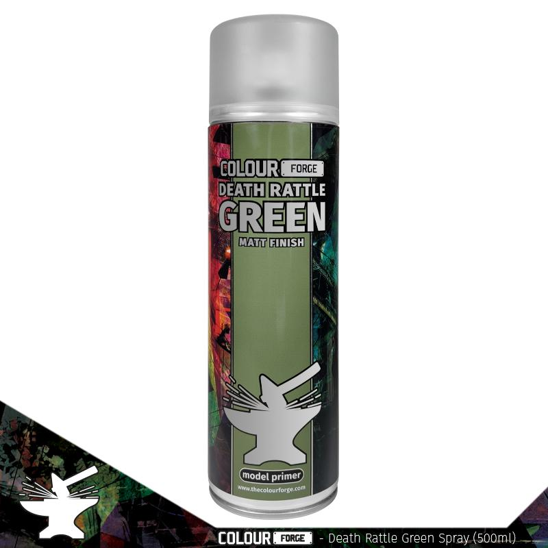 Colour Forge Spray Death Rattle Green thumbnail