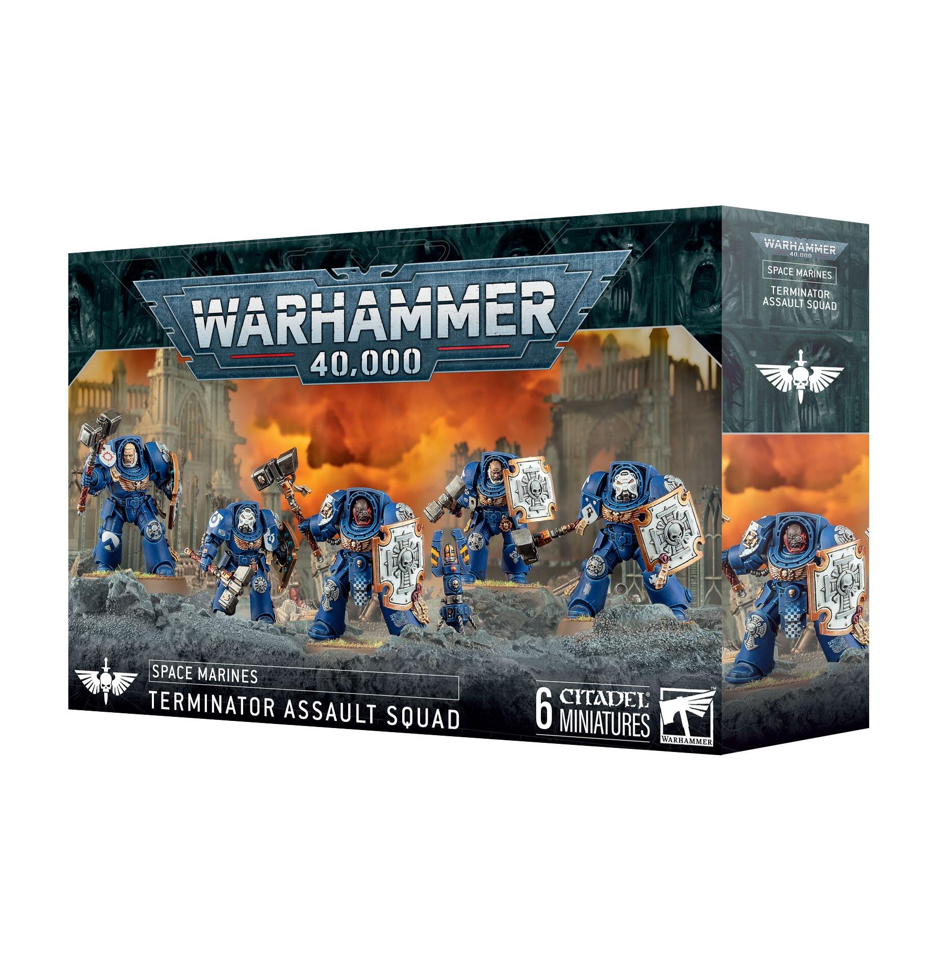 Warhammer 40k Space Marine Terminator Assault Squad thumbnail