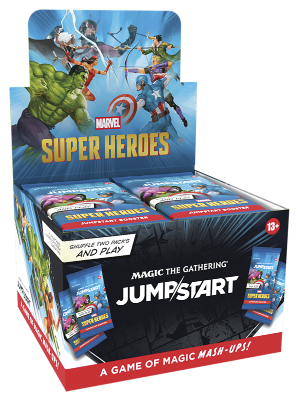 Marvel Super Heroes - Jumpstart Booster BOX (24 Packs) thumbnail