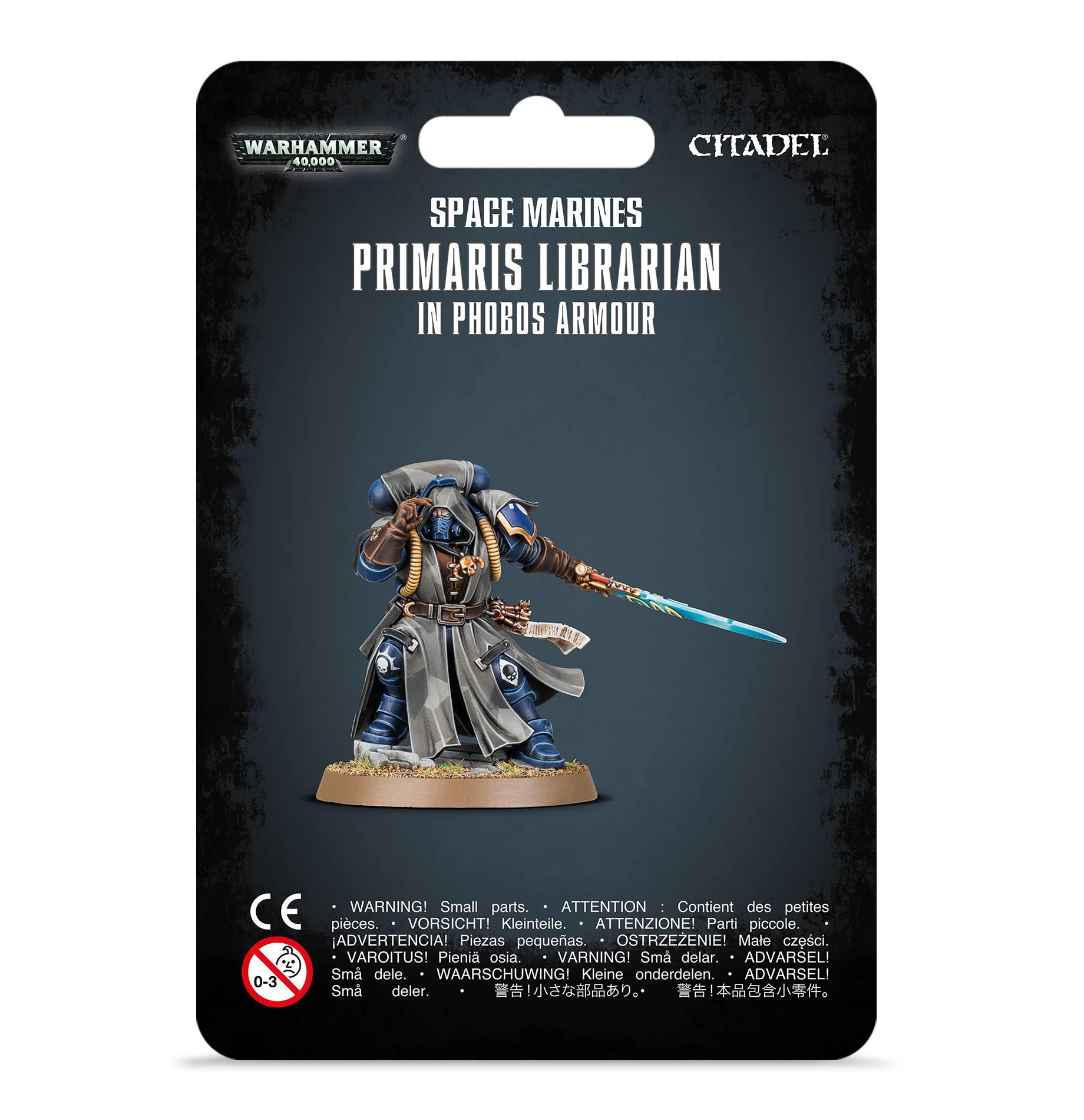 Primaris Librarian In Phobos Armour - Gifts for Geeks Leicester