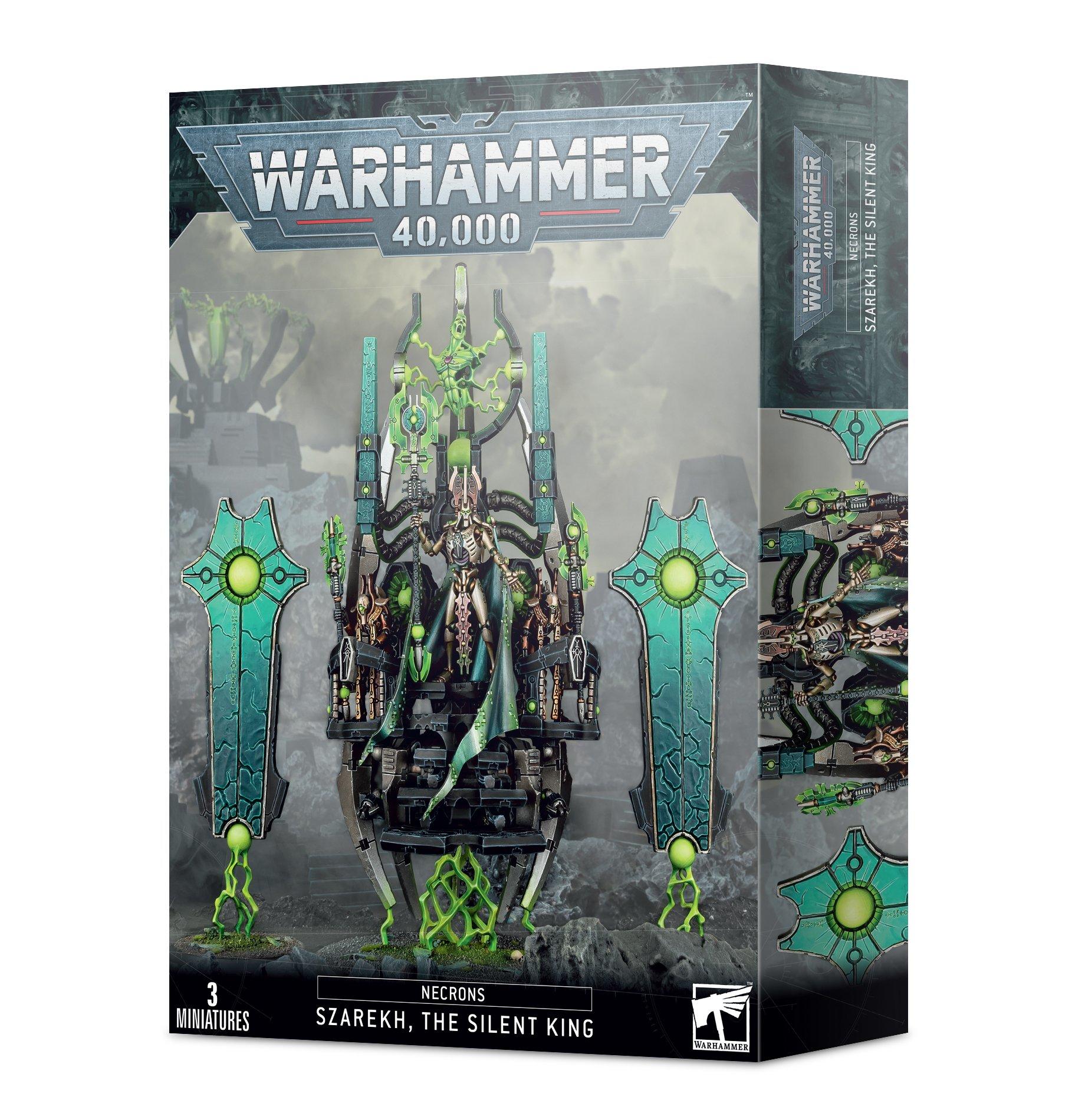 Necrons: Szarekh The Silent King - Gifts for Geeks Leicester