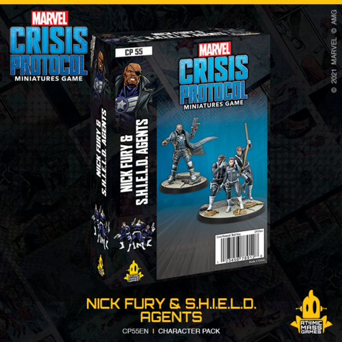 Marvel Crisis Protocol: Nick Fury and S.H.I.E.L.D. Agents - Gifts for Geeks Leicester