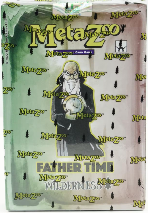 MetaZoo: Wilderness Theme Deck Father Time 1st Edition - Gifts for Geeks Leicester