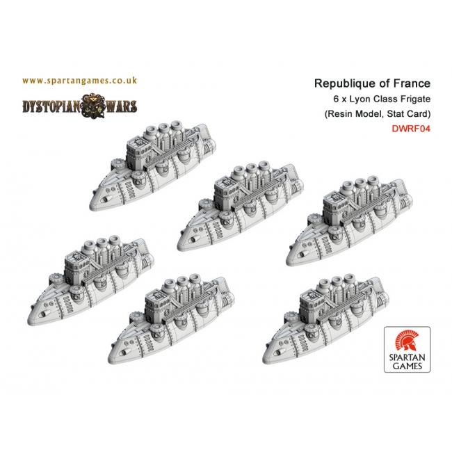 Lyon Class Frigate (6) DWRF04 - Gifts for Geeks Leicester