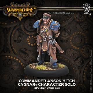 Cygnar Solo Commander Anson Hitch - Gifts for Geeks Leicester