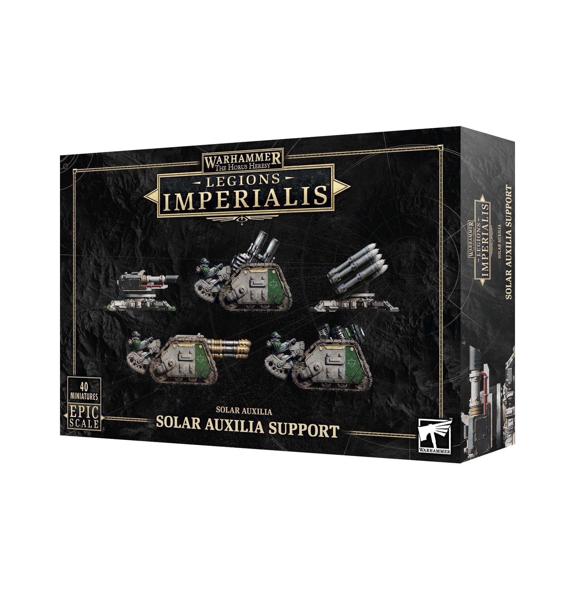 Legions Imperialis: Solar Auxilia Support - Gifts for Geeks Leicester