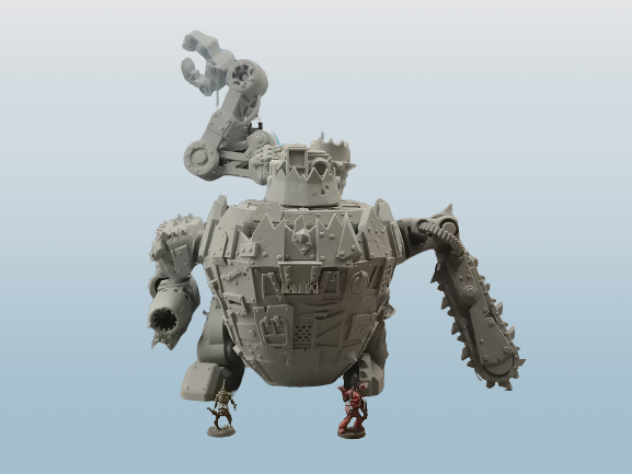 Gigantic Orc Big Super Heavy Battle Walker Sci-fi Mechanised Transport - Gifts for Geeks Leicester