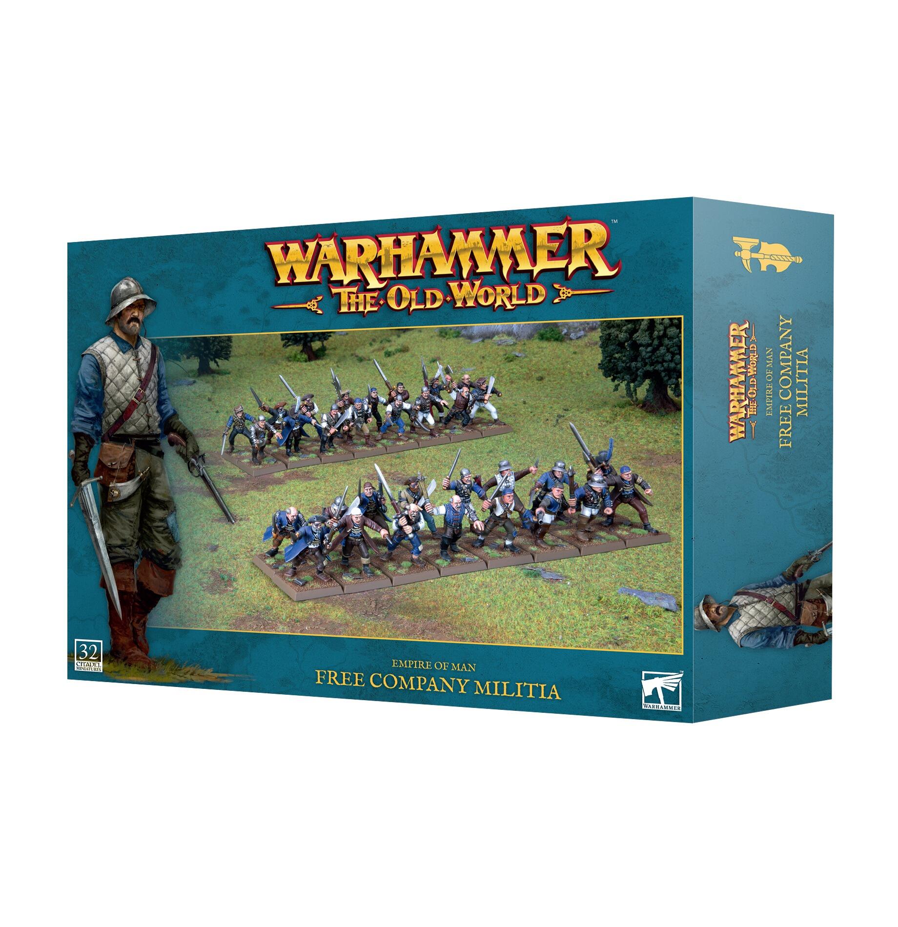 EMPIRE OF MAN: FREE COMPANY MILITIA - Gifts for Geeks Leicester
